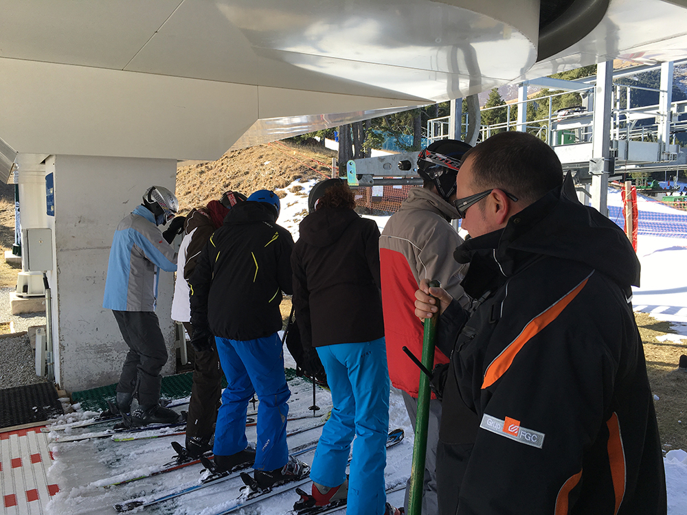 Los trabajadores de las estaciones de esquí de FGC deben quedarse en casa