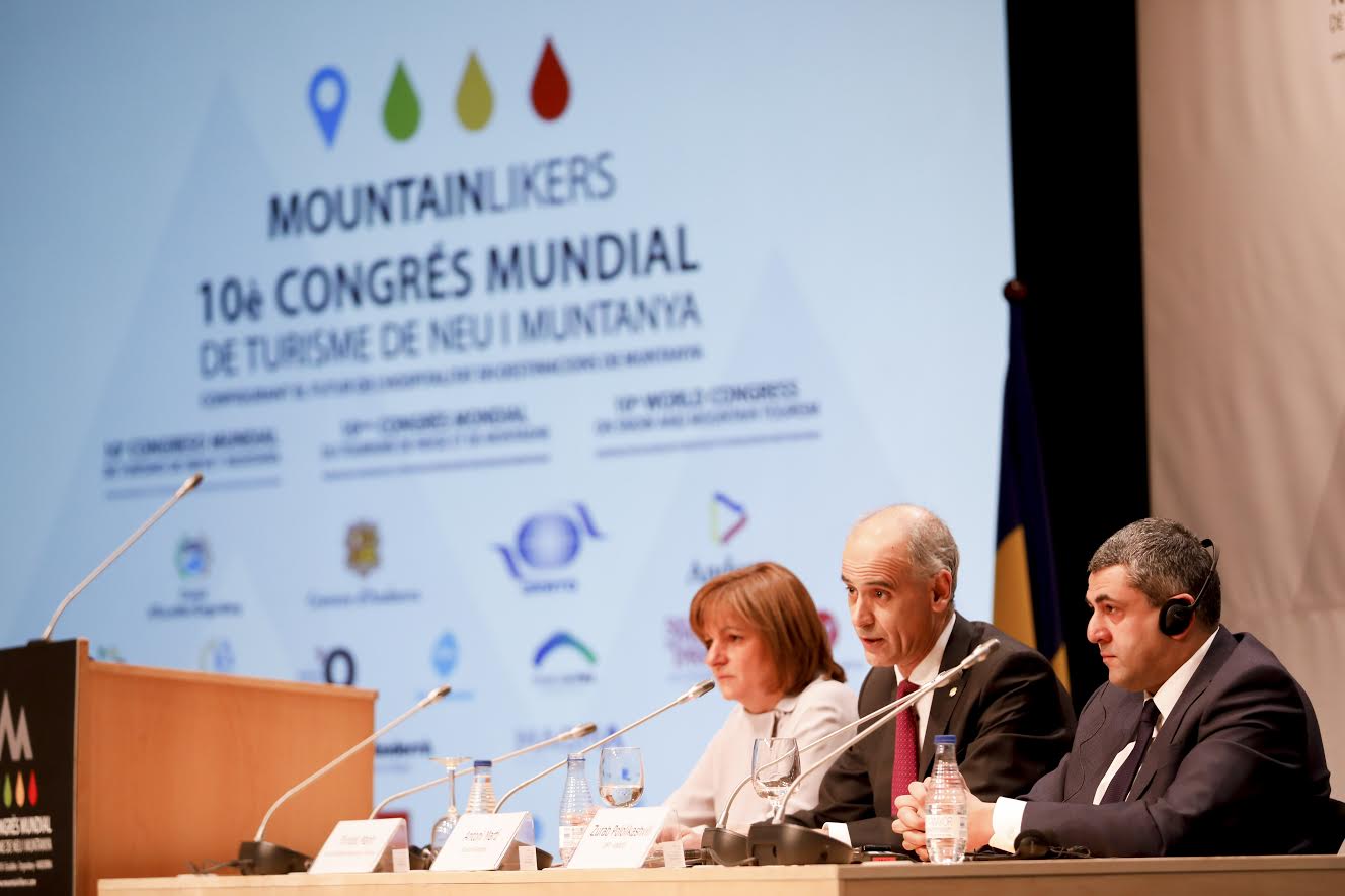 Arranca la 10ª edición del Congreso Mundial del Turismo de Nieve y Montaña en Andorra