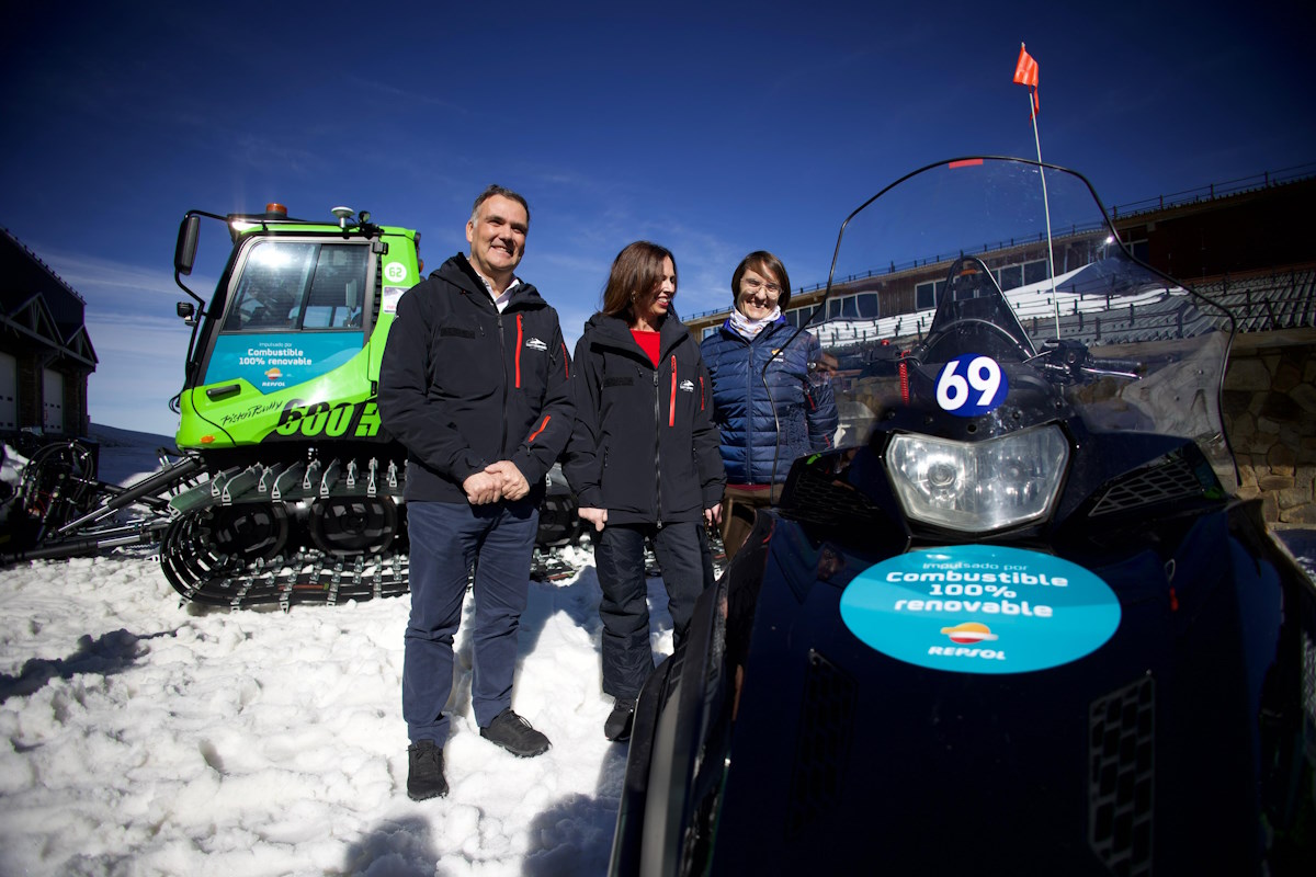 Sierra Nevada es la primera estación de esquí que utiliza combustibles 100% renovables en España