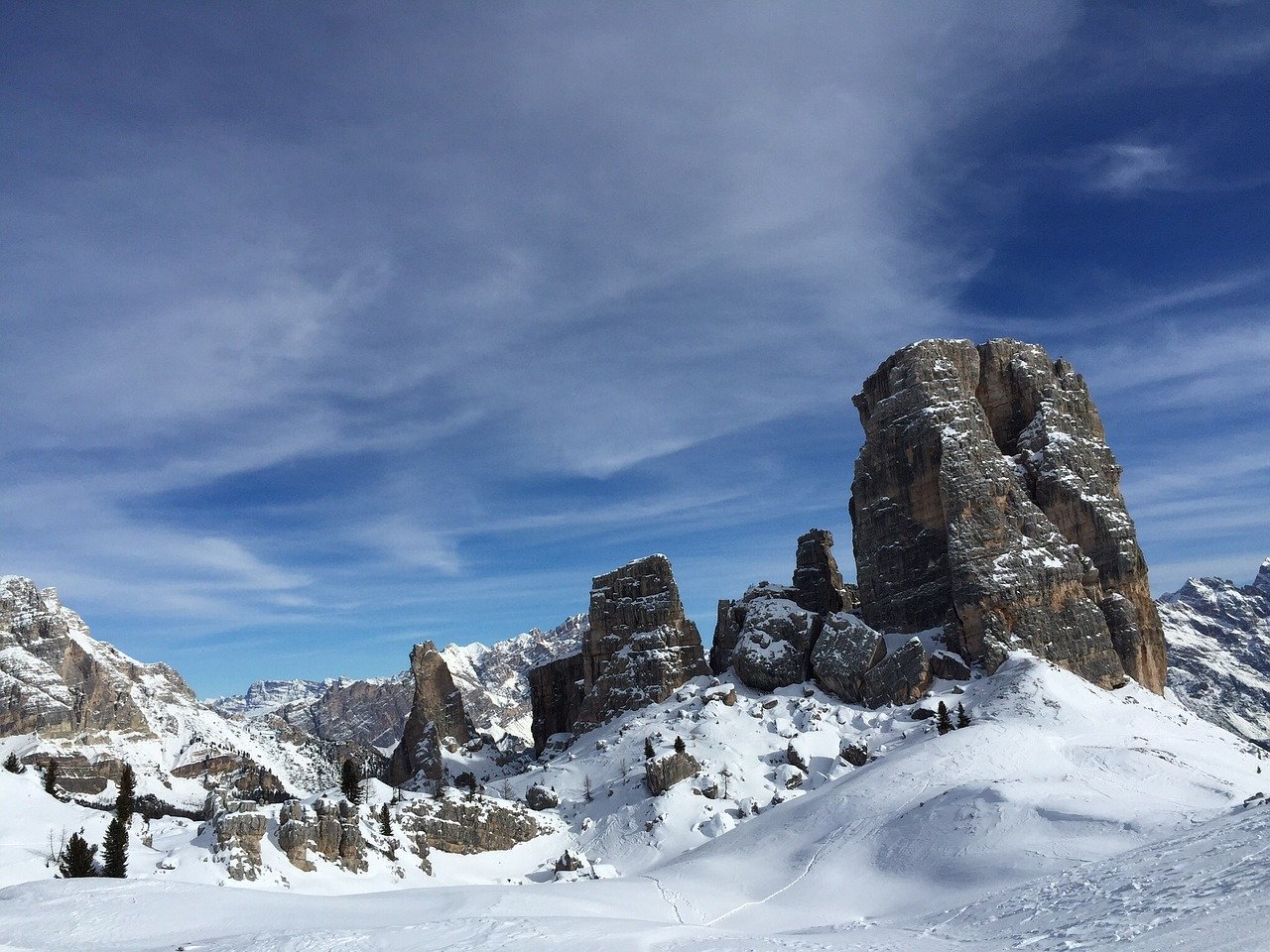 Coronavirus: Cortina d'Ampezzo ofrece vacaciones de esquí gratuitas a profesionales de la salud