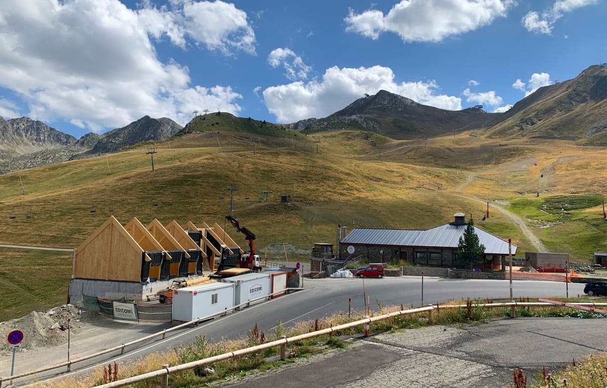 Avanzan las obras del nuevo edificio del Costa Rodona en Grandvalira