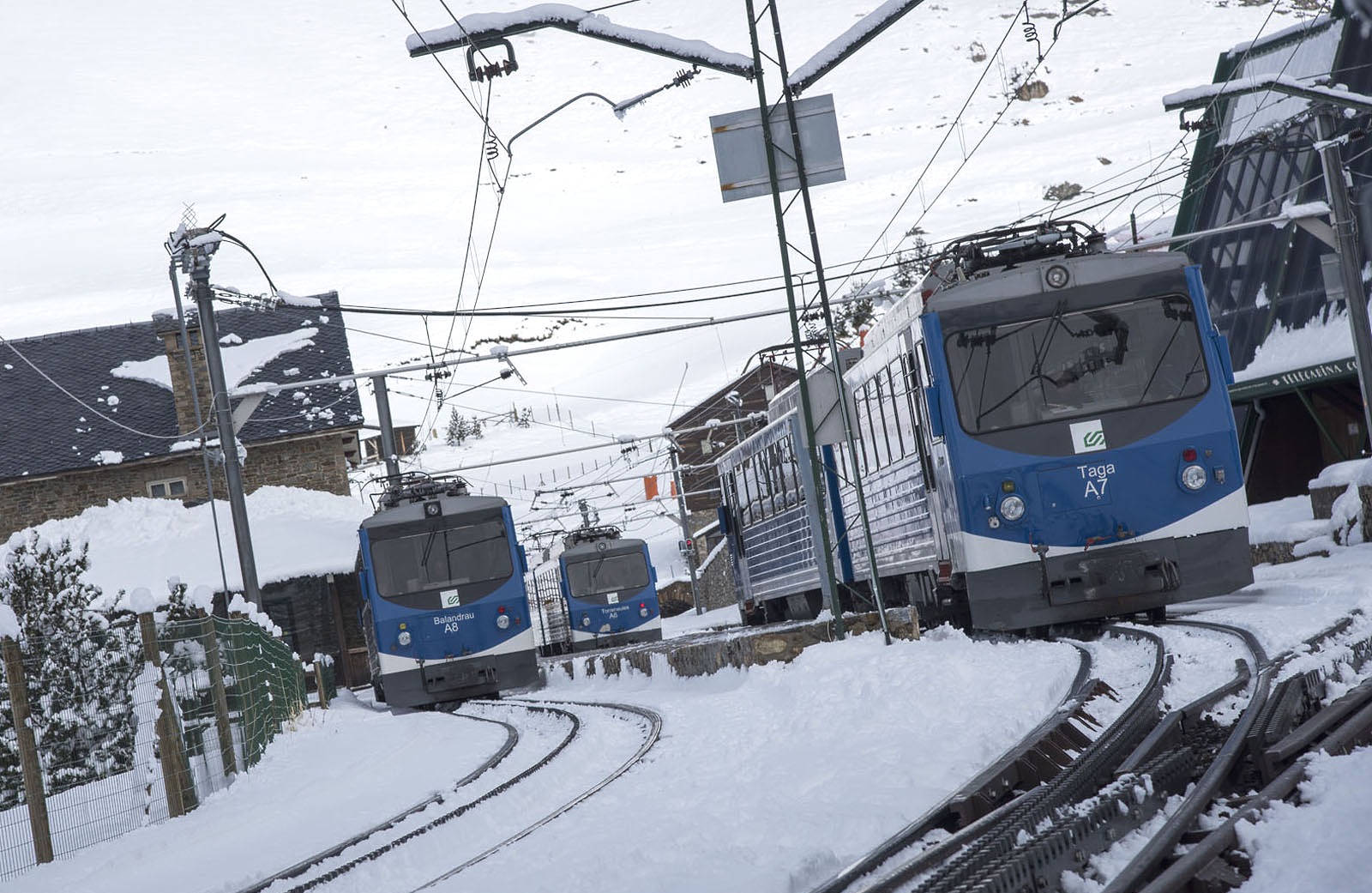 Servicios mínimos en las estaciones de esquí del Grupo FGC durante la huelga del 21 de febrero