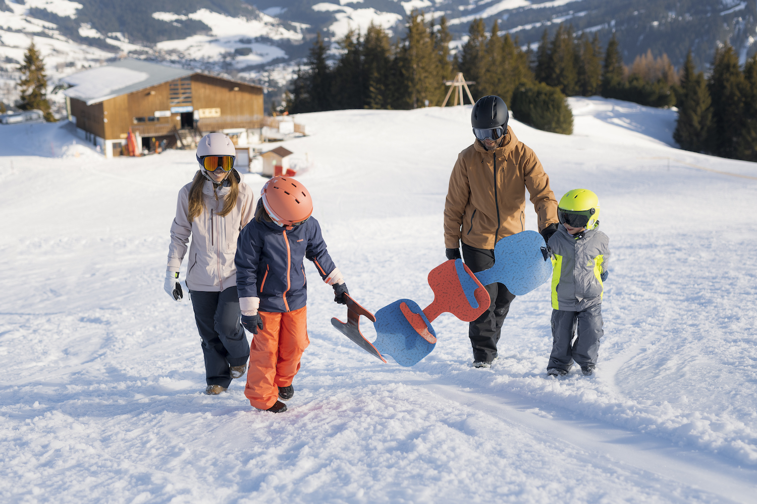 secretos para equipar a los "peques" para ir esquiar