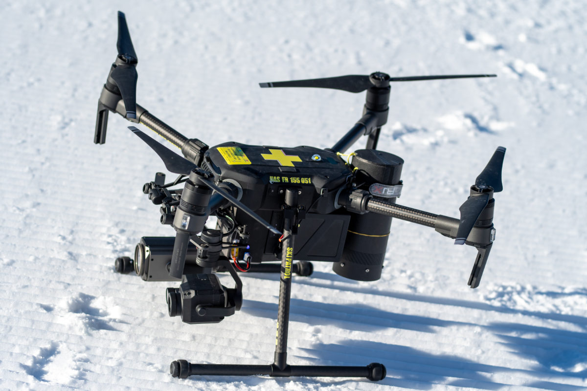 enfermero clima suelo Los 3 Valles utilizarán drones con cámara térmica y ultra-zoom para salvar  vidas