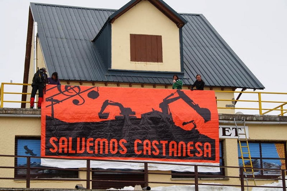Oposición frontal de los ecologistas a la ampliación de Cerler por Castanesa