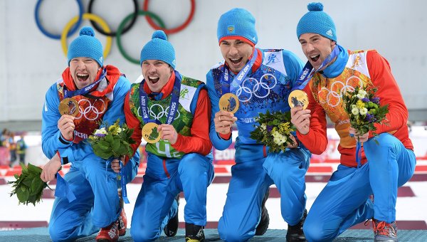 El equipo ruso a todo gas en Sochi