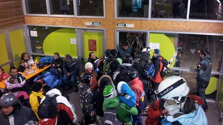 Esquiadores critican el rescate en Panticosa