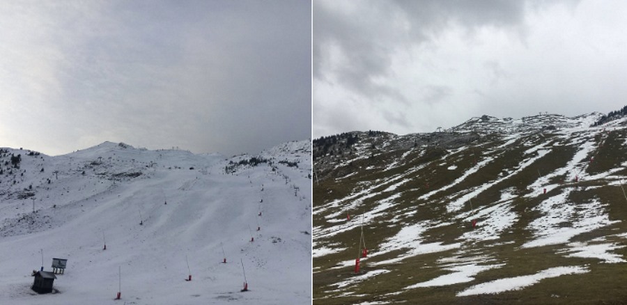 Hay poca nieve en las estaciones de esquí ¿Soluciones?