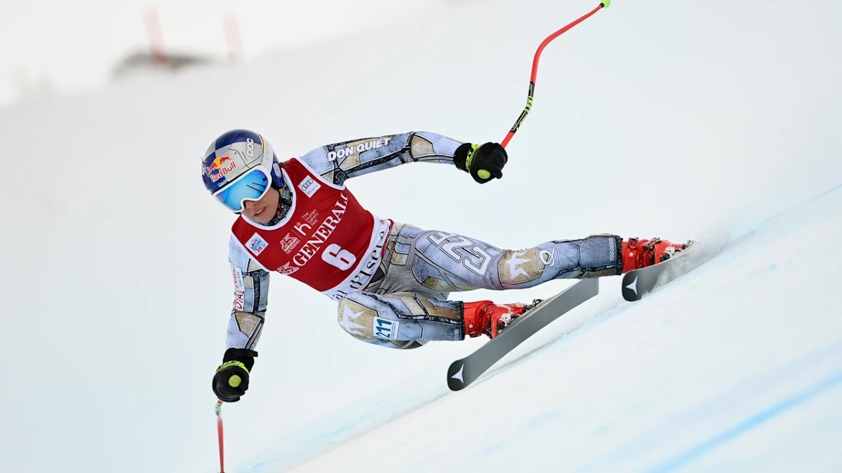 Ester Ledecka gana por 3 centésimas el supergigante de Val d’Isère