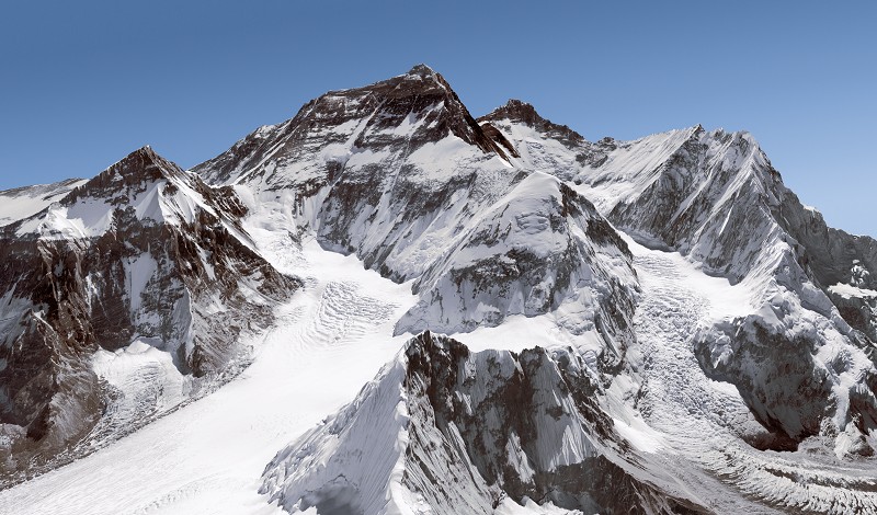 El Everest, la montaña más alta de la tierra