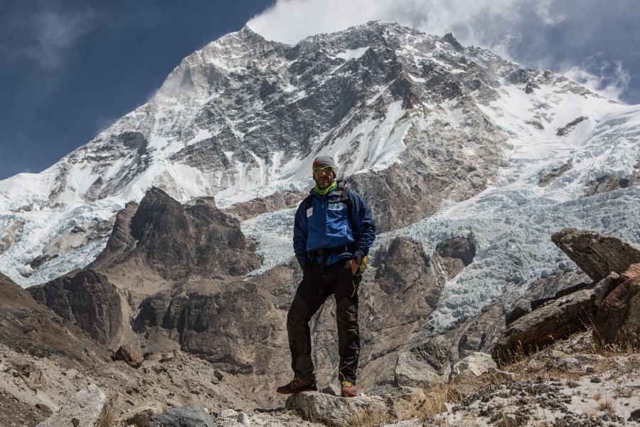 Ferran Latorre llega al Campo Base del Makalu, la quinta montaña más alta del planeta