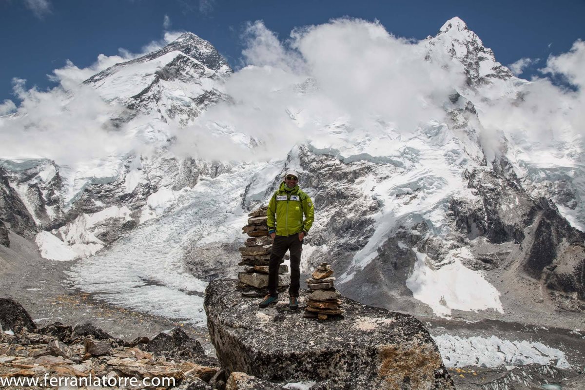 Ferran Latorre inicia su ataque al Everest, objetivo culminar el último ochomil