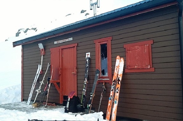 Una sauna es preceptiva en un lugar tan cerca del Círculo Polar Ártico