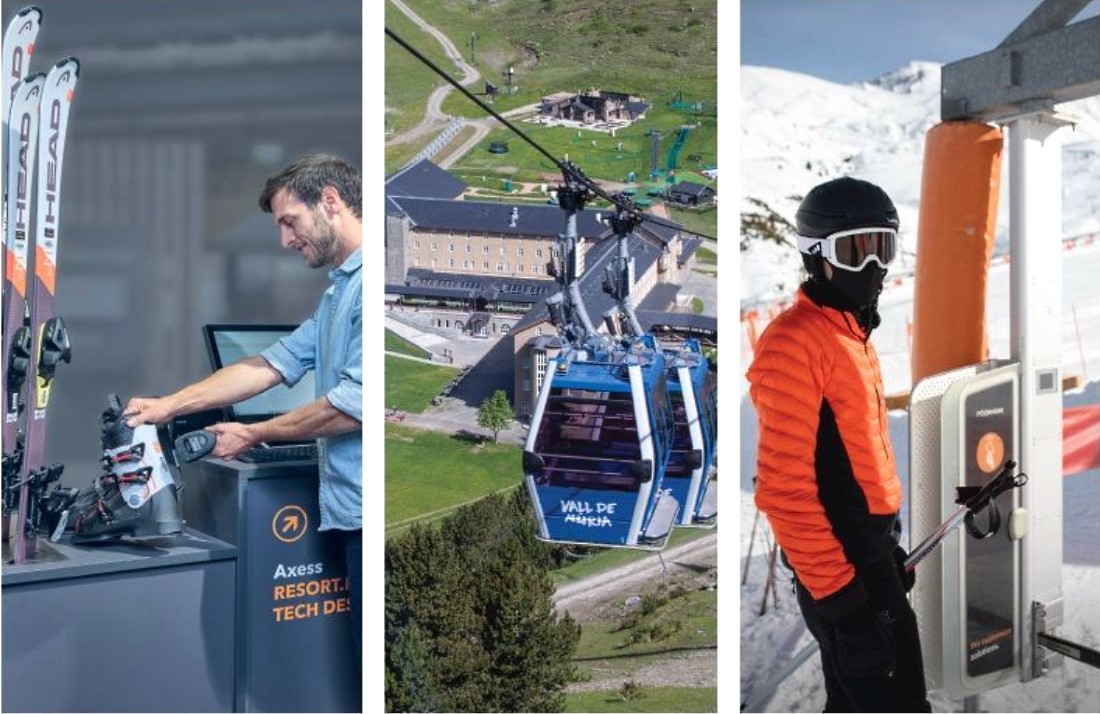 Axess digitaliza con soluciones holísticas toda las estaciones de esquí y montaña de FGC