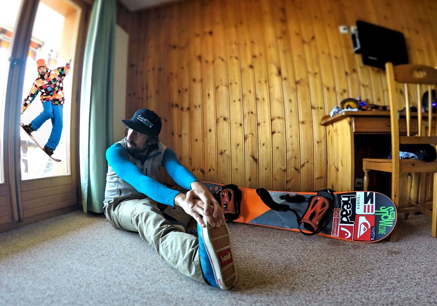 Fidel Alonso, el mediático Rider de Snowboard vuelve en Suiza a sus raíces 
