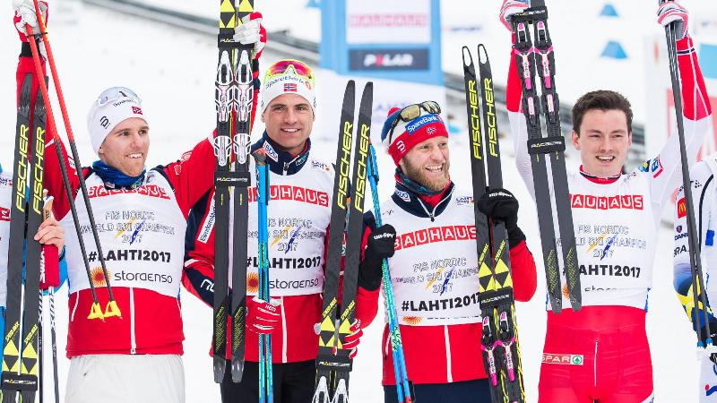 Fischer, la marca más laureada en los Campeonatos del Mundo de esquí nórdico