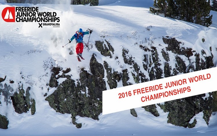 Los Campeonatos del Mundo Junior de Freeride 2016 llegarán a Grandvalira el 28 de enero 2016