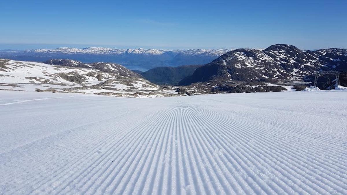 Comienza la temporada de esquí de verano en Noruega