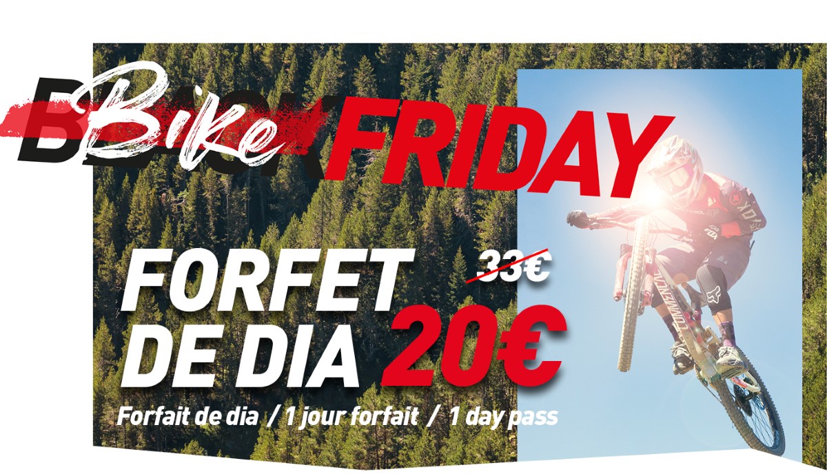 Mañana, vuelve el Bike Friday de Vallnord – Pal Arinsal con la venta de forfaits de día a 20 €