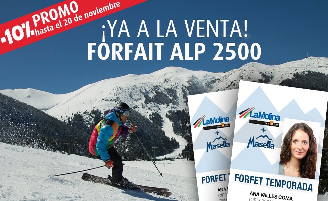 Se firma el acuerdo in extremis que permite mantener el forfait Alp 2500 un invierno más