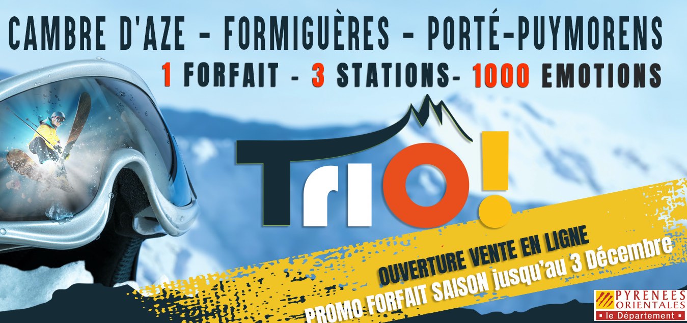 Trio Pyrénées promociona su forfait de temporada para esquiar en tres estaciones por 415 euros