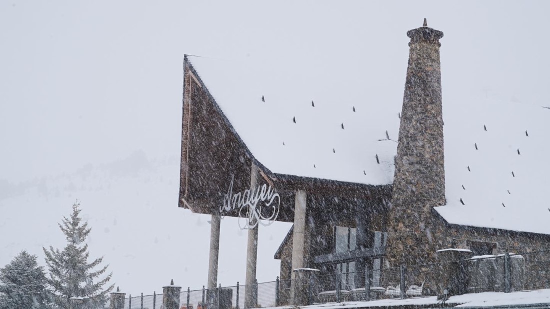  Imágenes de la nevada en las estaciones de esquí de Aramón