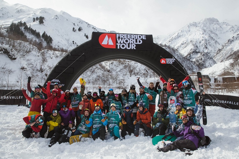 Se ha hecho historia en los Alpes japoneses: Freeride World Tour Hakuba 2019