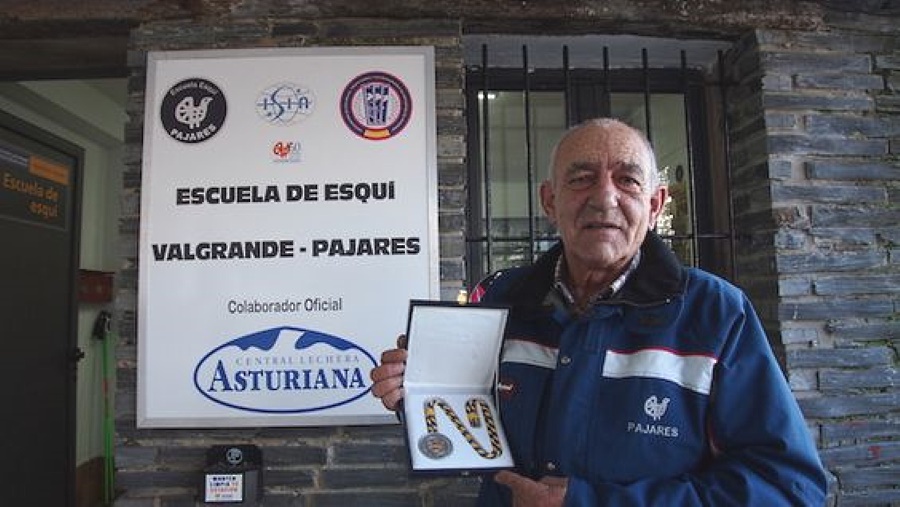 Falleció Ángel González de Lena "Gelito". Gran impulso del esquí asturiano