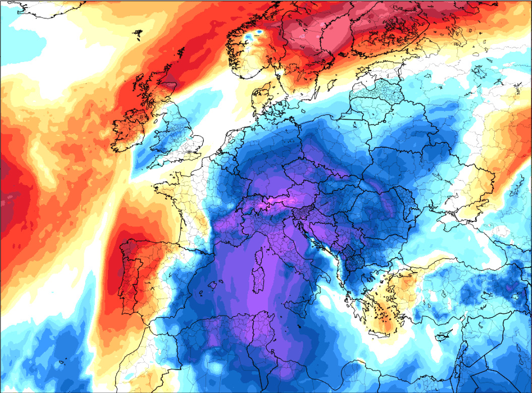 Previsión Meteo: estabilidad en año nuevo y probable entrada aire frío polar para Reyes