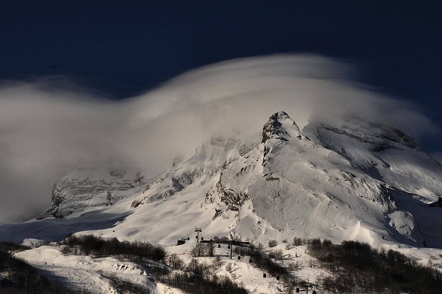 Cambio radical en las estaciones cuando por fin llegó el invierno Photo: Jan Etxe/Gourette y Maison Casaux