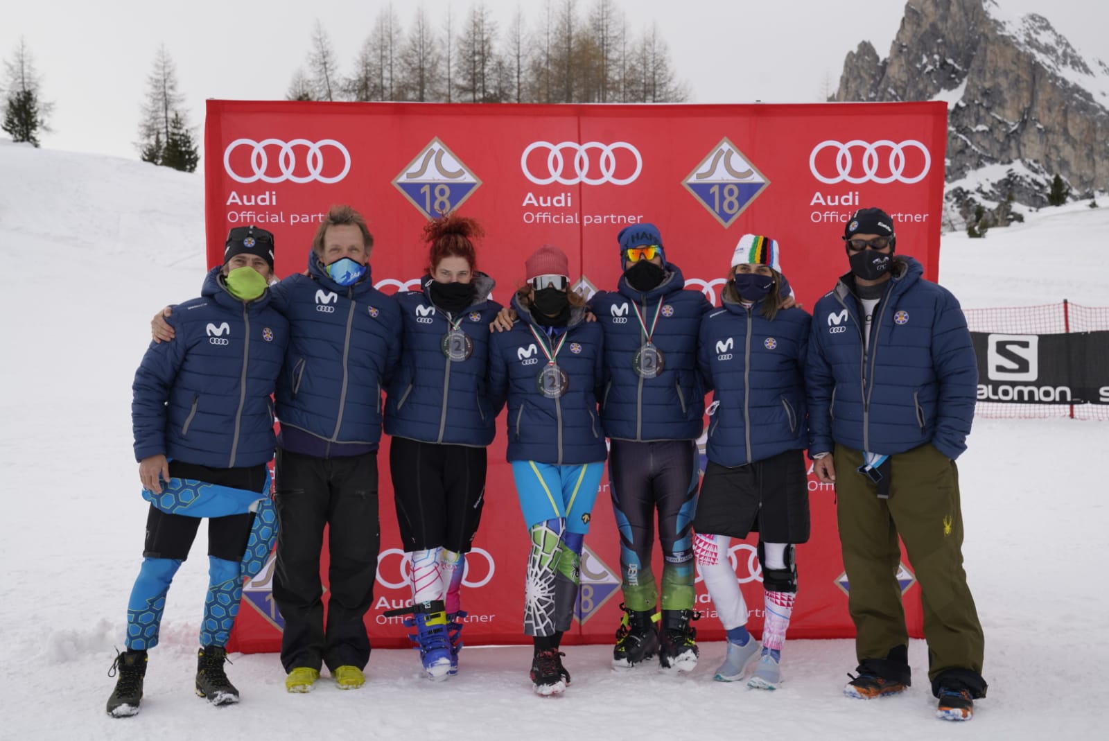 7 medallas españolas en el FIS World Criterium Masters en Cortina d’Ampezzo