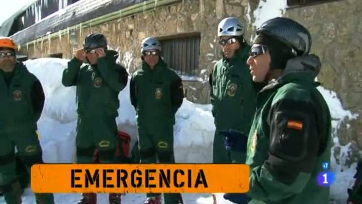600 personas rescatadas por la Guardia Civil este temporada de invierno en Aragón
