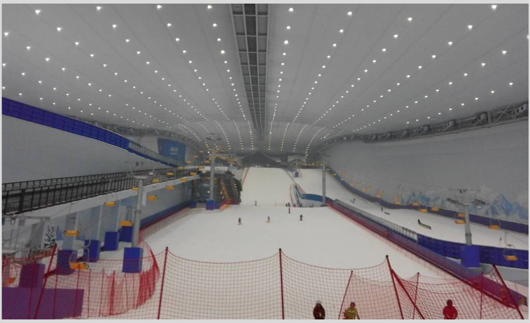 La mayor estación de esquí indoor está en China