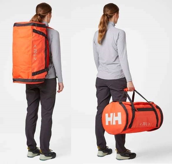 Así es la mítica Helly Hansen Duffel Bag
