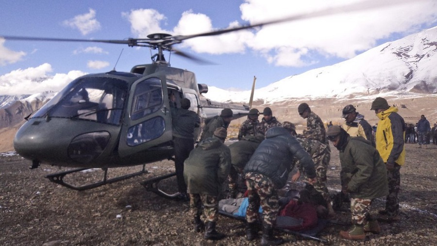 29 muertos en Nepal tras el paso del Ciclón Hudhud por el Himalaya