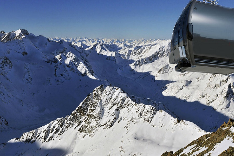 Un nuevo proyecto de 120 millones unirá los glaciares de Sölden y Pitztal en Austria