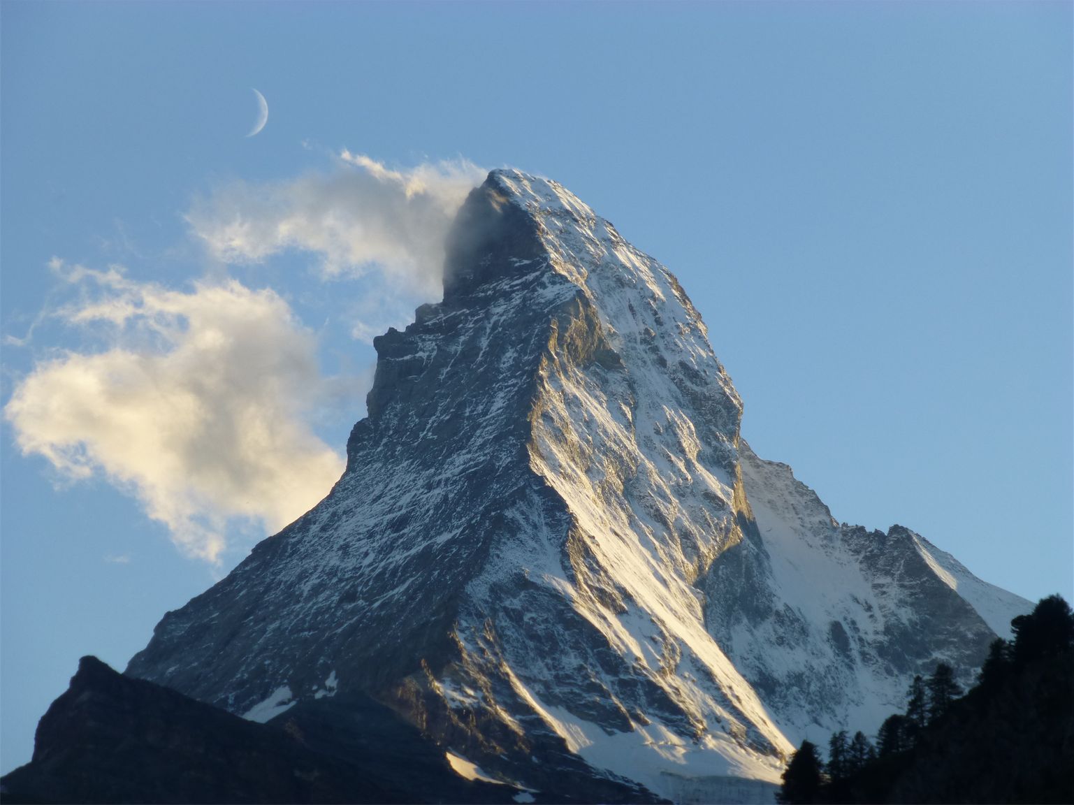 Magnífica imagen de Zermatt Matterhorn