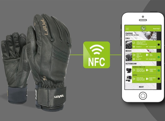Guantes Level con tecnología NFC: El poder en tus manos!