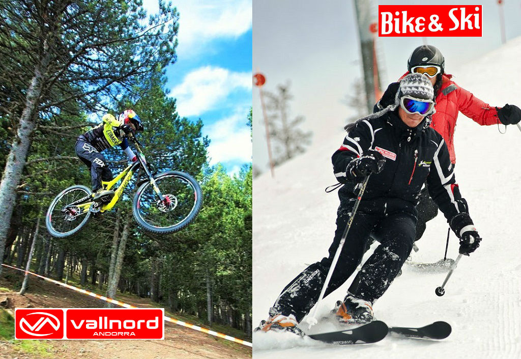 Hasta el 13 de septiembre consigue el forfait de temporada Bike & Ski Vallnord desde 376€ 