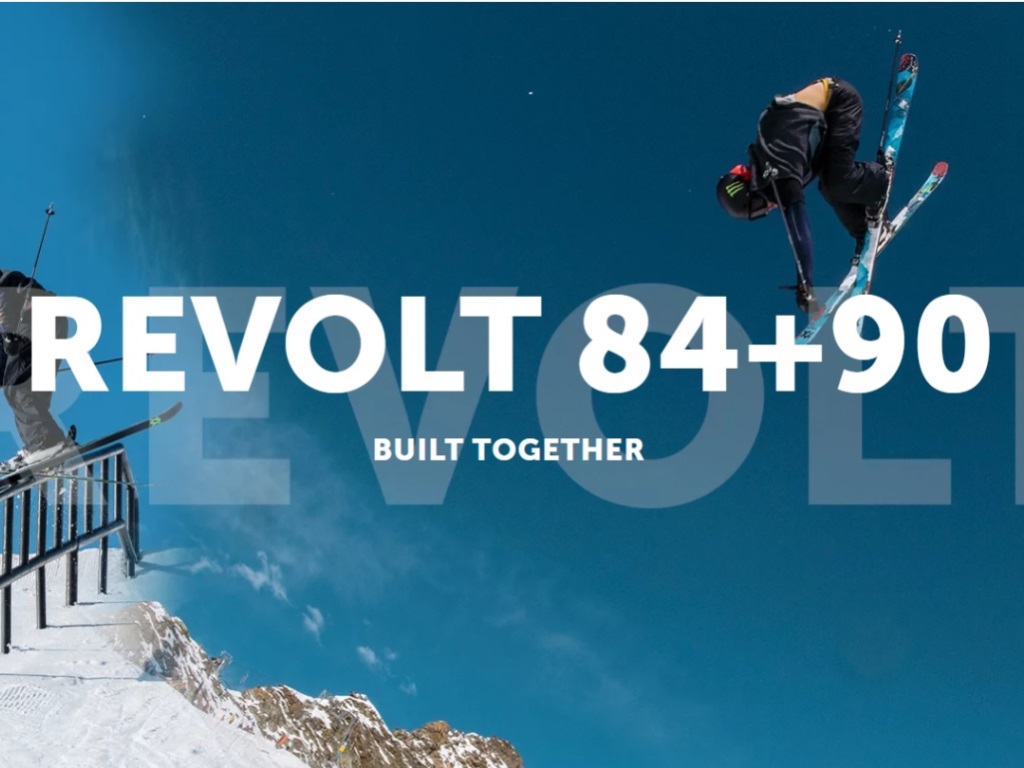 Esquís Völkl Revolt 84 y 90 FW 2022-23. “Built Together”