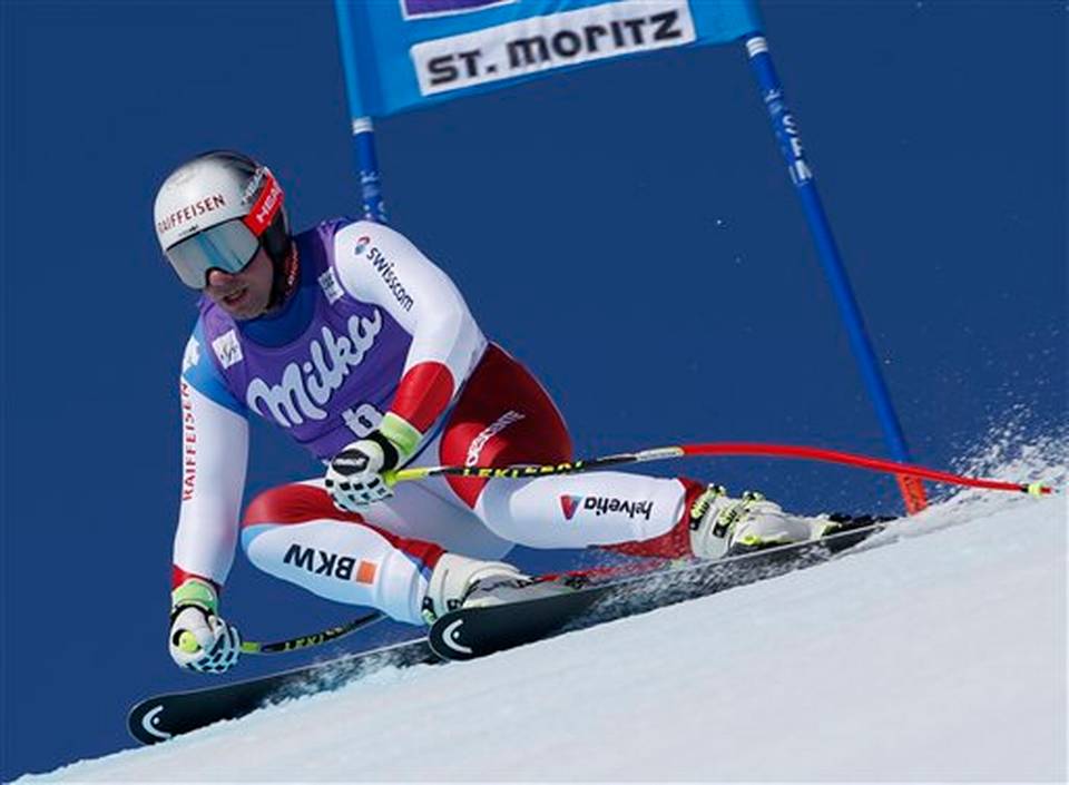 Aleksander Kilde se corona rey del supergigante en St. Moritz