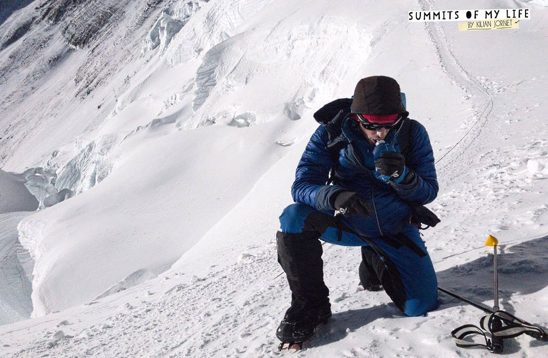 Kilian Jornet ha hecho cumbre del Everest y se encuentra en el Campo Base Avanzado (6.500 m)