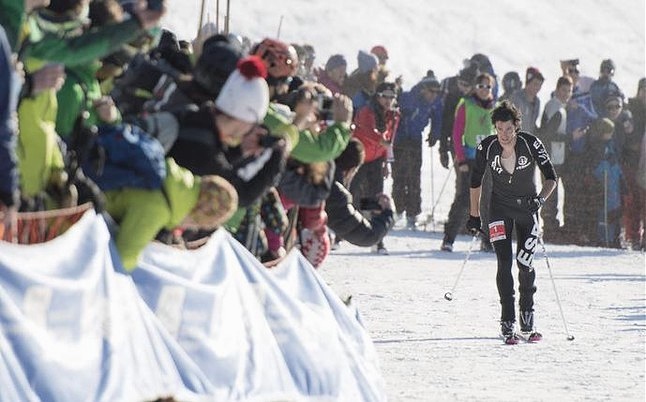 Kilian Jornet y Laura Orgué, ganan el Campeonato del Mundo de Esquí de Montaña de Vertical Race