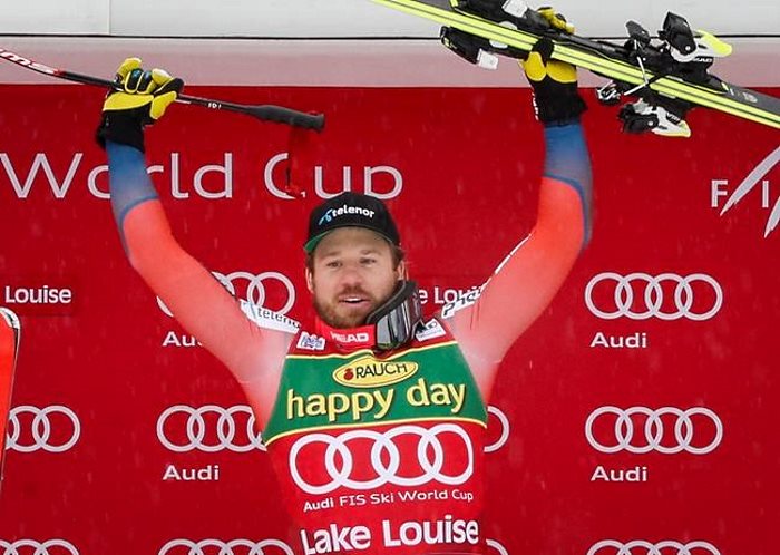 Kjetil Jansrud gana el Super-G en Lake Louise (Canadá)