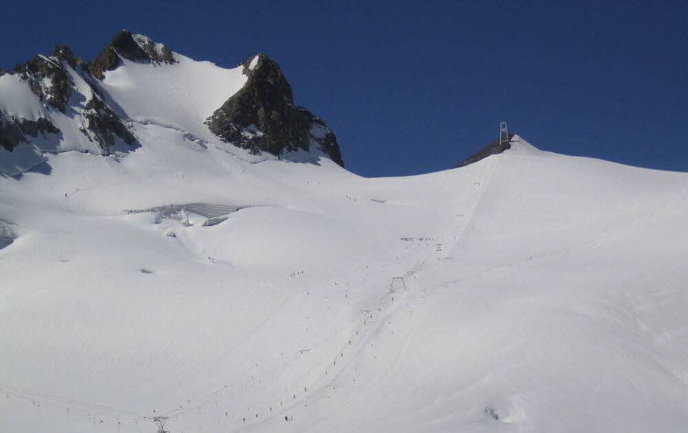 Abre el glaciar Girose en La Grave para los esquiadores de club desde el lunes
