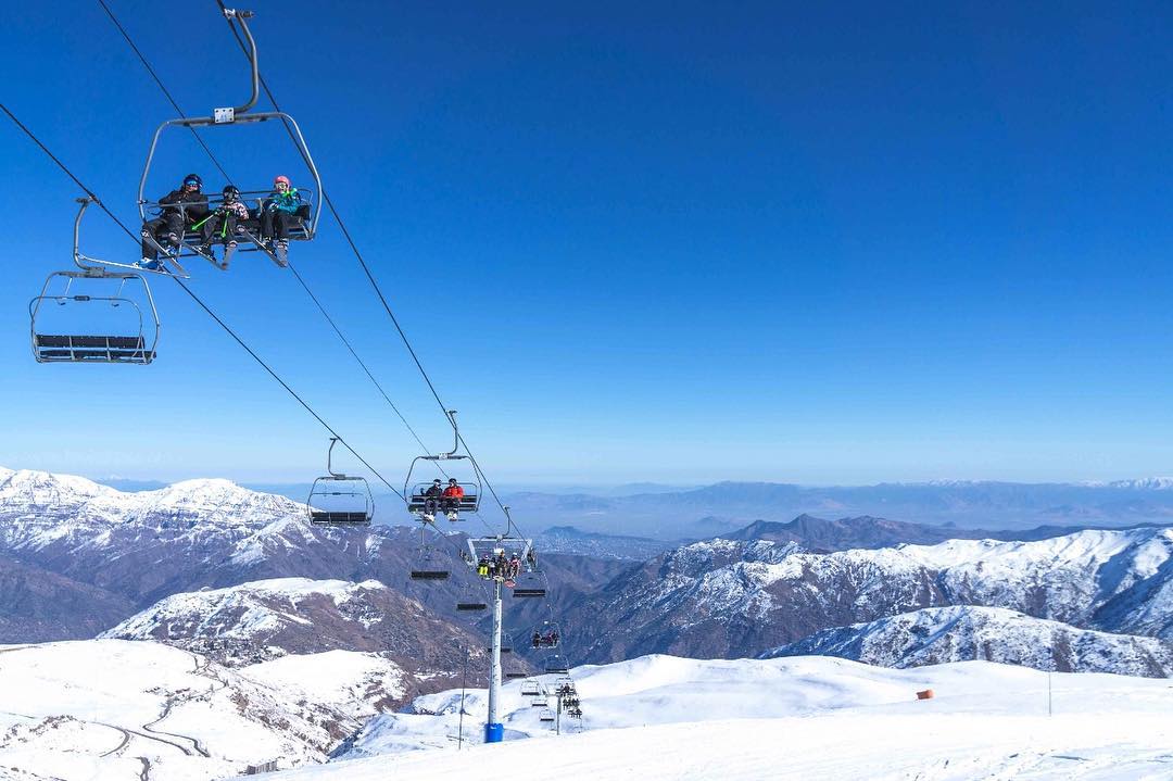 Chile espera recibir 1,4 millones de visitantes en sus centros de esquí