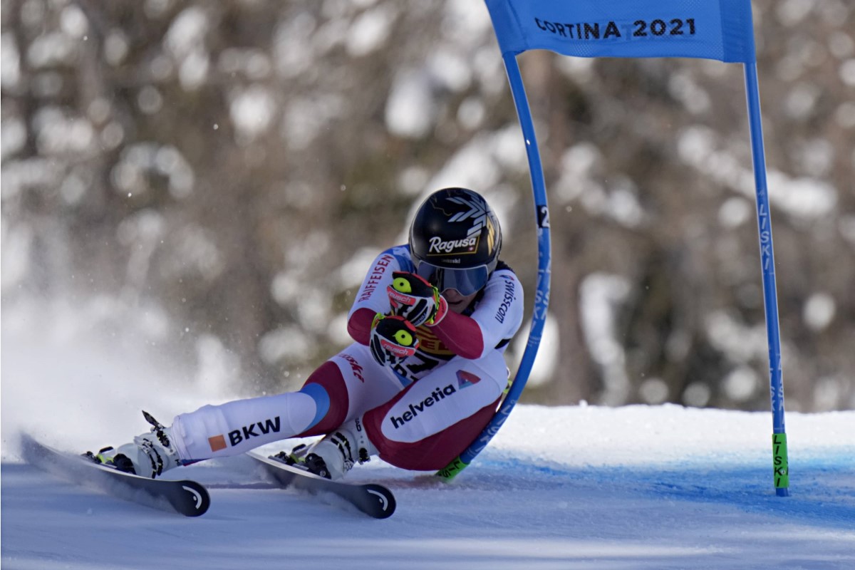 Lara Gut-Behrami con una bajada perfecta consigue el oro en el SG de Cortina 