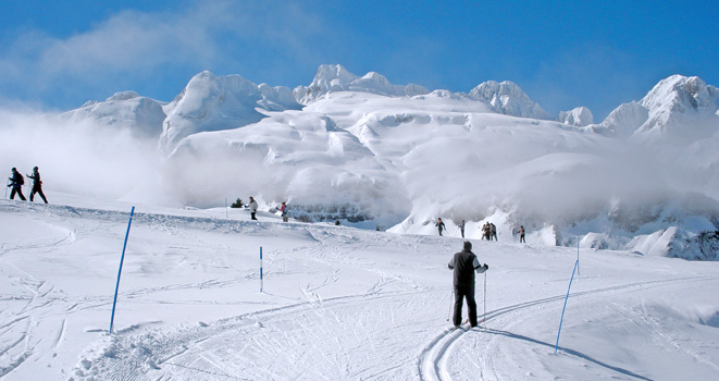 Candanchú ofrecerá durante la Semana Santa un circuito de esquí nórdico de 2 km en la Tuca Blanca