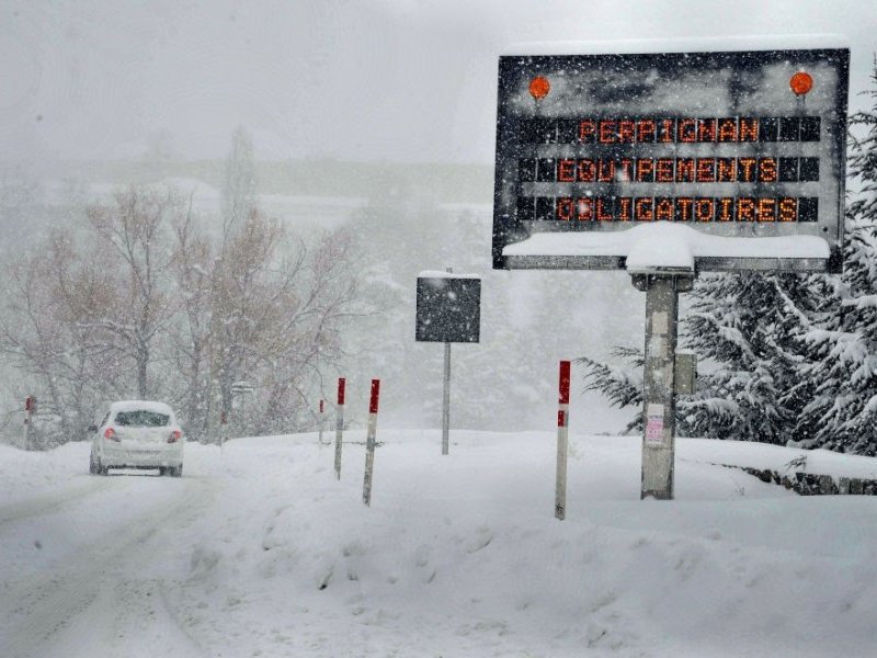 En los Pirineos franceses la nieve caída estos últimos días bate los registros históricos en algunos lugares
