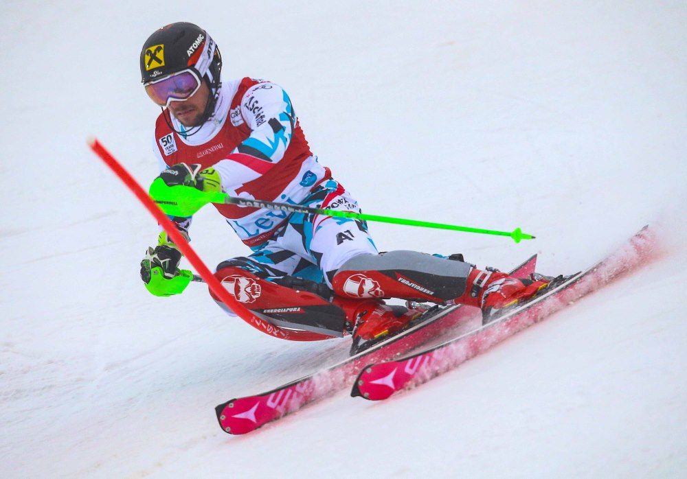 Marcel Hirscher dominador absoluto en el Slalom de Levi
